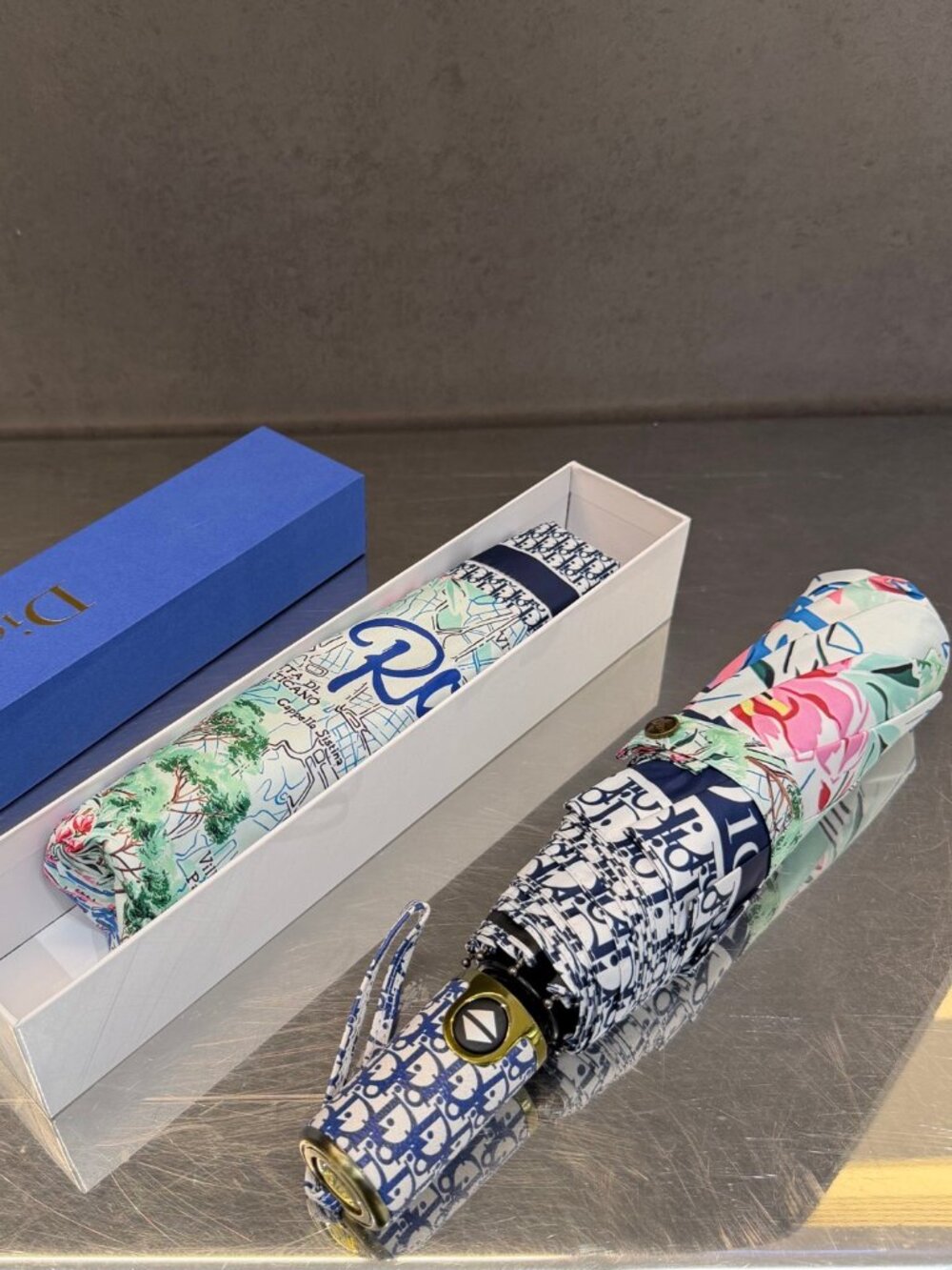 🔥🔥Dior. — New Summer Collection: Tri-Fold Sun & Rain Umbrella